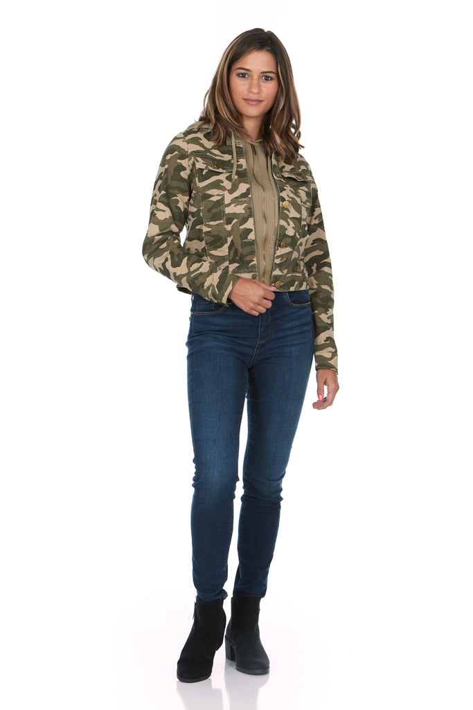 Vetements - Blue denim jacket in camouflage print UA53JA750C - buy with  European delivery at Symbol